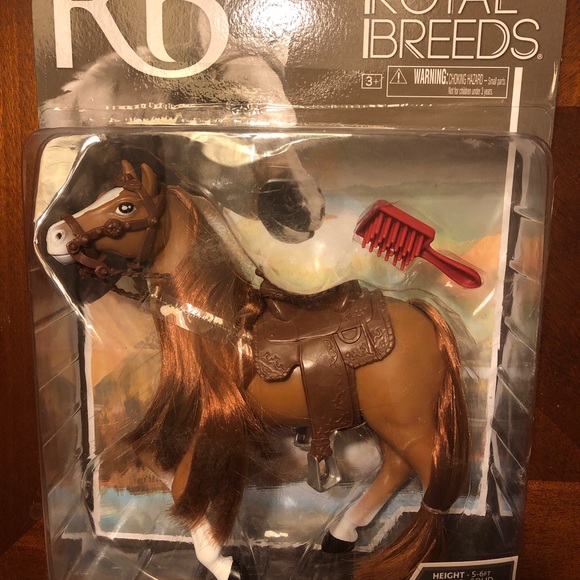Lanard Royal Breeds Other - Lanard Toys Royal Breeds Quarter Horse Figure/Toy 8” Bay Horse Collectible New